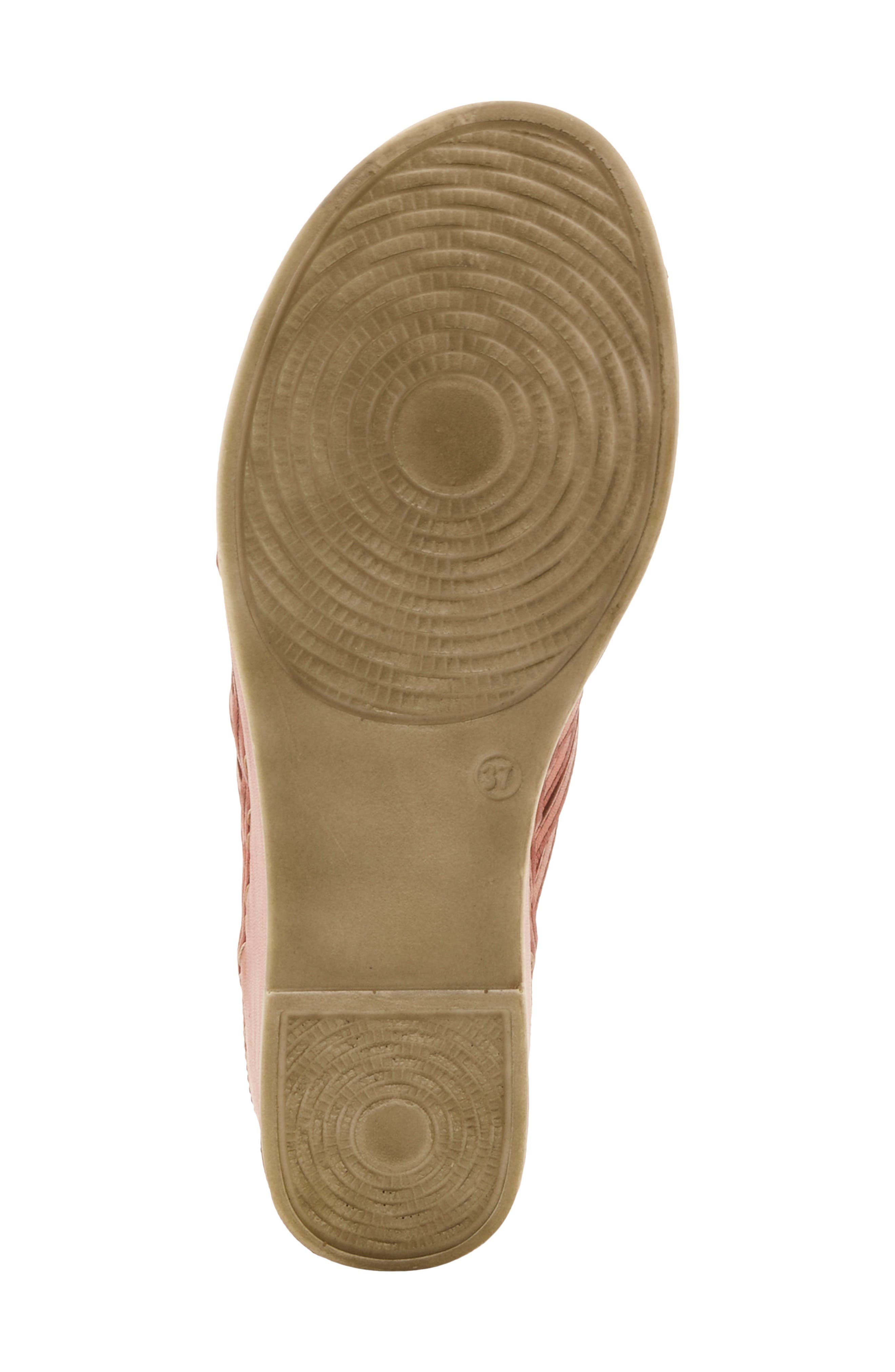 Spring Step Nokiah Platform Wedge Sandal, Alternate, color, Cognac