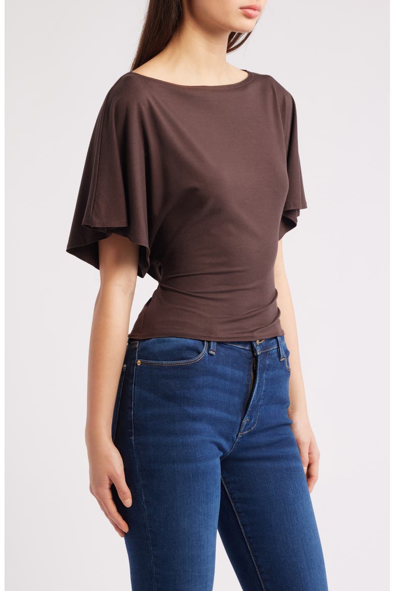 Avery Boatneck Knit Top, Alternate, color, MOLE