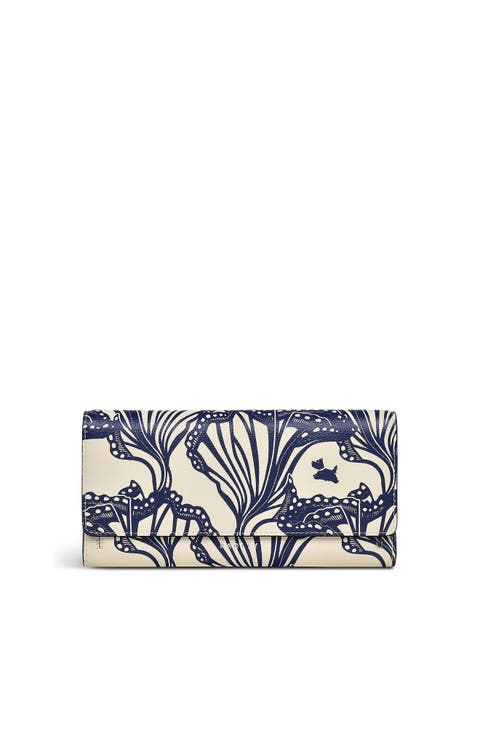Under The Sea Large Flapover Wallet