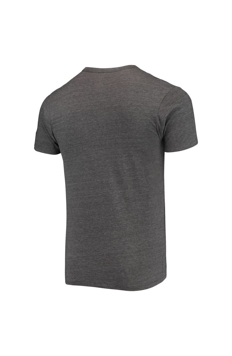 LEAGUE COLLEGIATE WEAR Men's League Collegiate Wear Heathered Charcoal Army Black Knights Volume Up Victory Falls Tri-Blend T-Shirt, Alternate, color, 