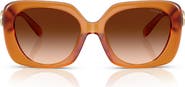 COACH 55mm Gradient Square Sunglasses