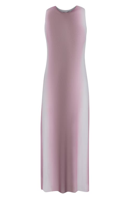Vix Paula Hermanny Nebula Twist Cover-up Dress In Purple