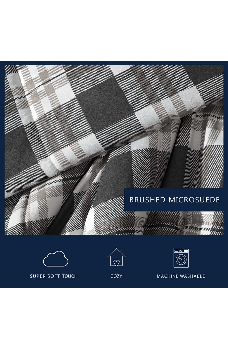 Nautica Lewes Reversible Comforter & Sham Set, Alternate, color, Grey/ Beige