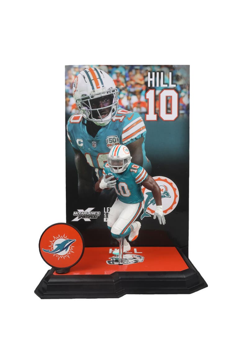 Tyreek Hill (Miami Dolphins) NFL 7" Posed Figure McFarlane SportsPicks, Main, color, Multi-Color