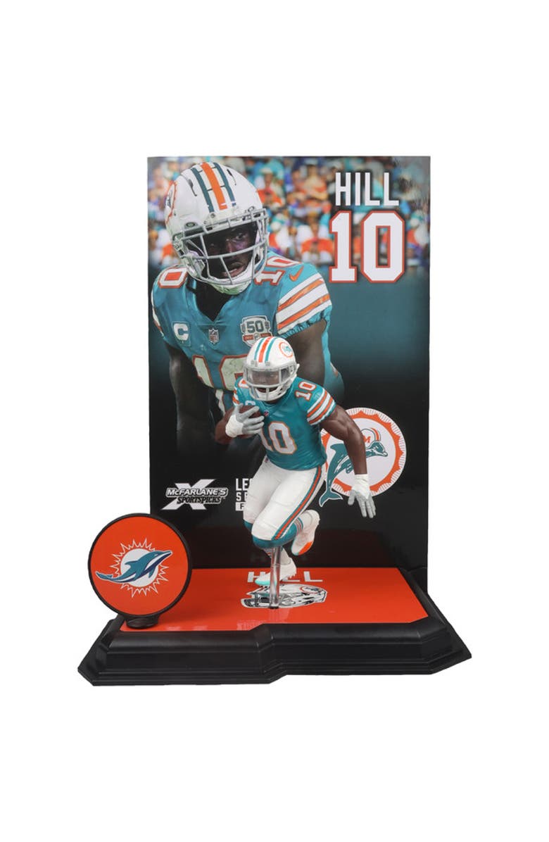 McFarlane Tyreek Hill (Miami Dolphins) NFL 7" Posed Figure McFarlane SportsPicks, Main, color, Multi-Color