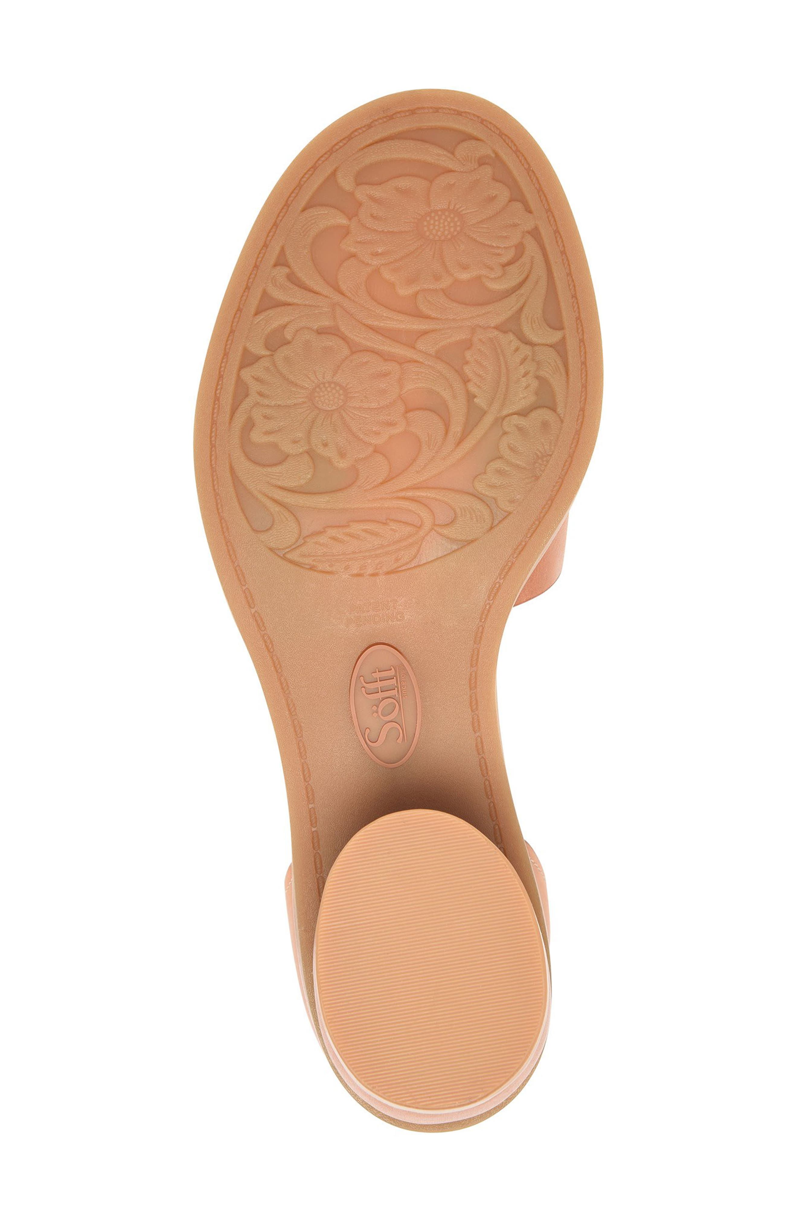 Söfft Colby Sandal, Alternate, color, Luggage