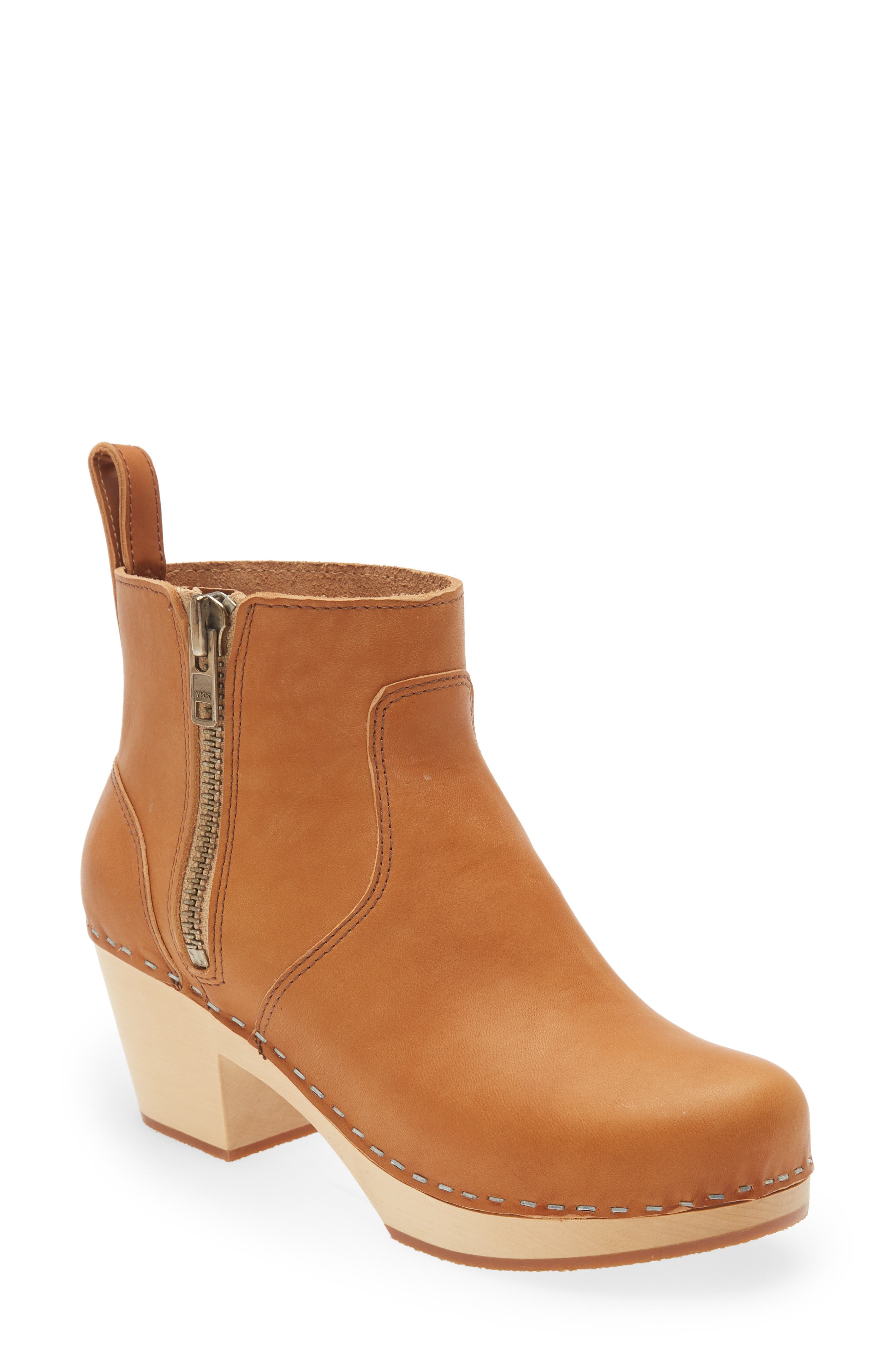 Zip It Emy Clog Bootie, Main, color, NATURE