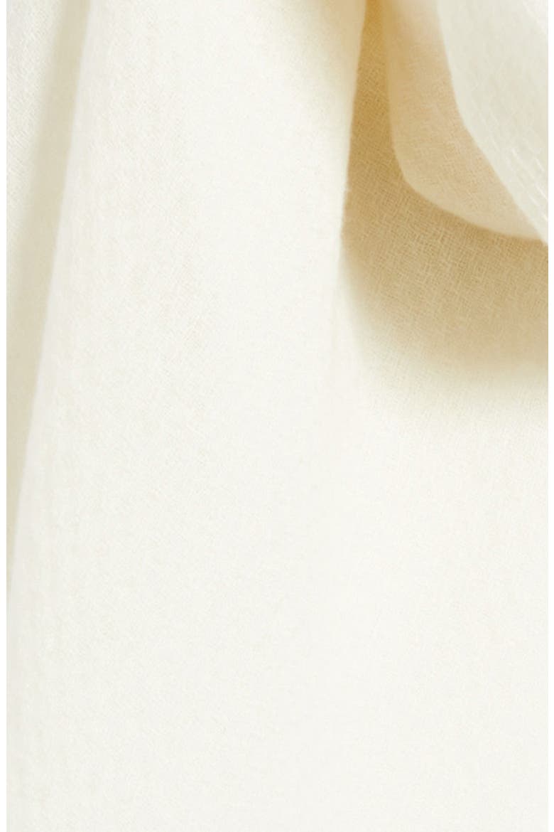 Check Cashmere & Wool Scarf, Alternate, color, WHITE