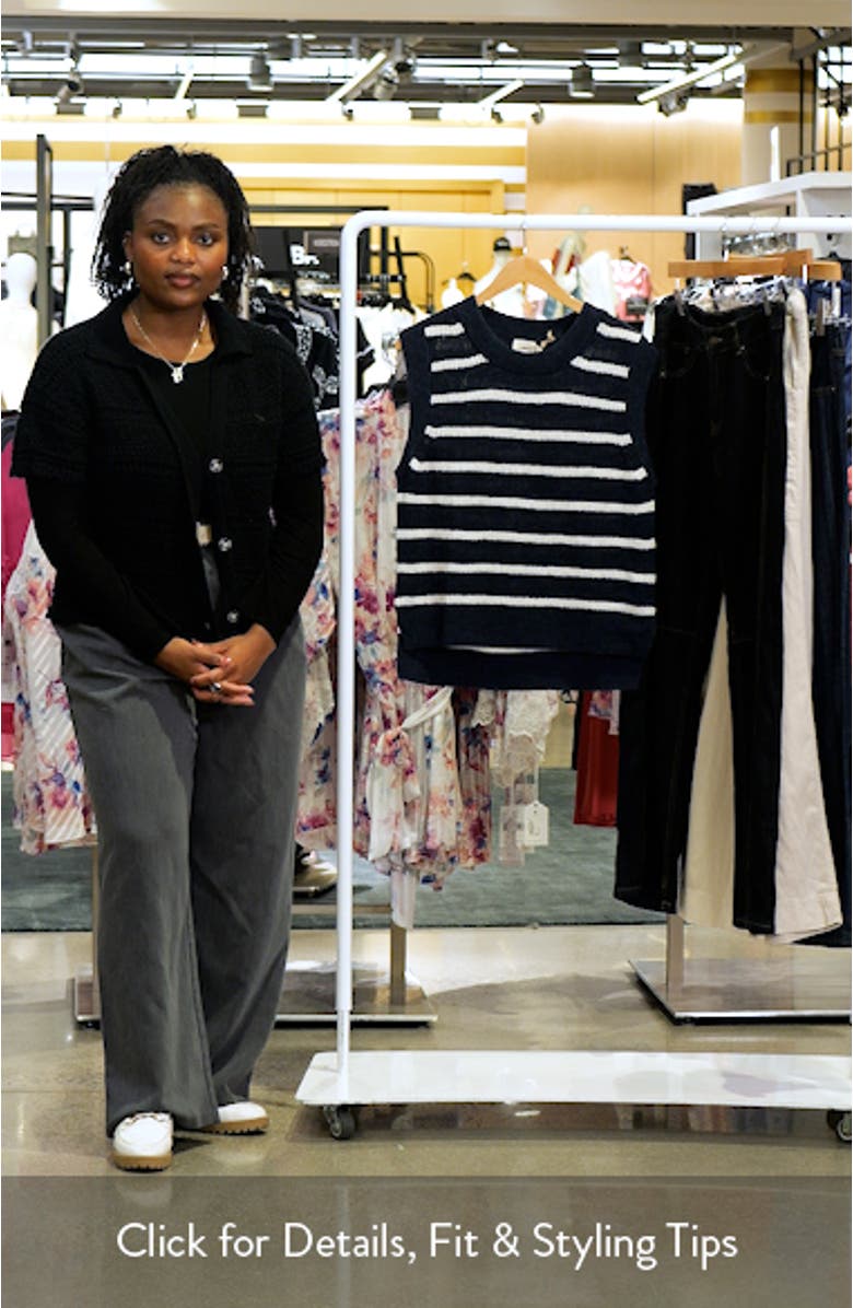 Miramar Linen & Organic Cotton Sweater Tank, sales video thumbnail