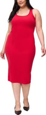 The Standard Stitch The Scoop Neck Midi Dress