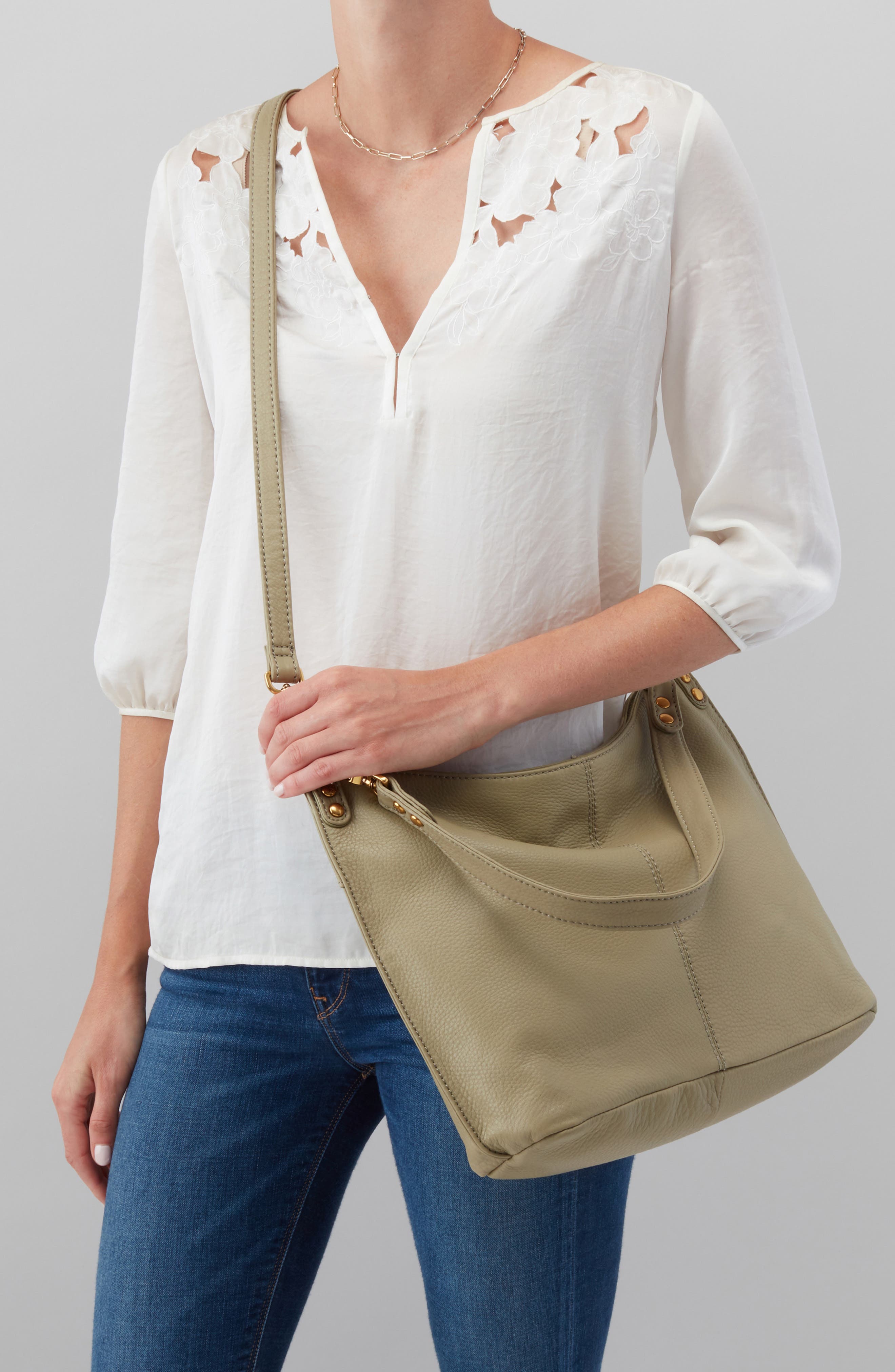 Pier Leather Tote, Alternate, color, CACTUS