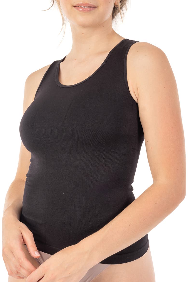 Seamless Shaping Camisole, Alternate, color, BLACK