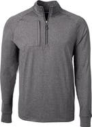 Cutter & Buck Adapt Heather Quarter Zip Pullover