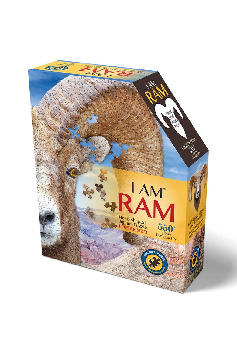 Ram 550 Piece Jigsaw Puzzle, Main, color, Multicolored