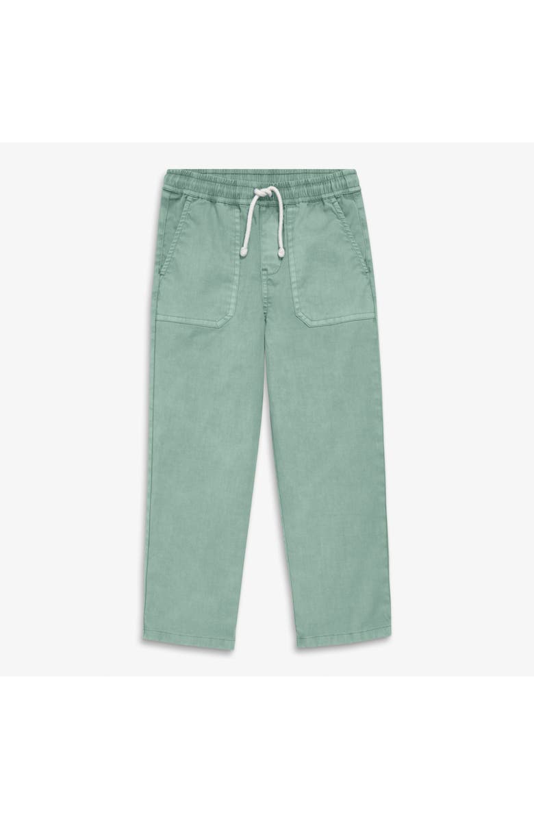 Primary Kids Garment Dyed Stretch Chino Pocket Pant, Main, color, Garment Dye Cactus