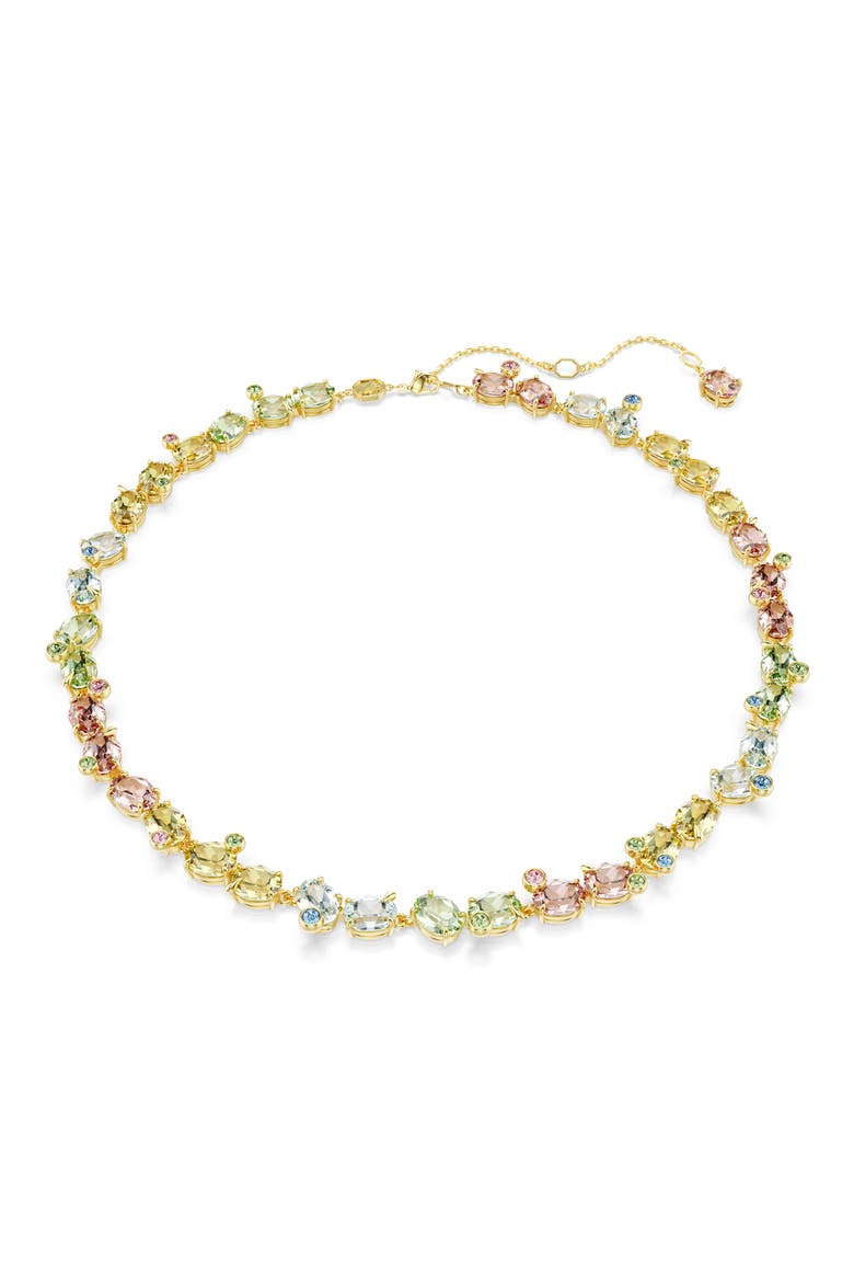 Gema Crystal Collar Necklace, Main, color, MULTI