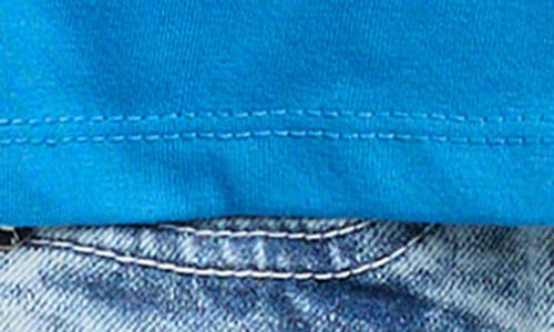 True Religion Buddha Graphic T-shirt & Jeans Set In Blue