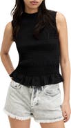 AllSaints Ode Smocked Tank