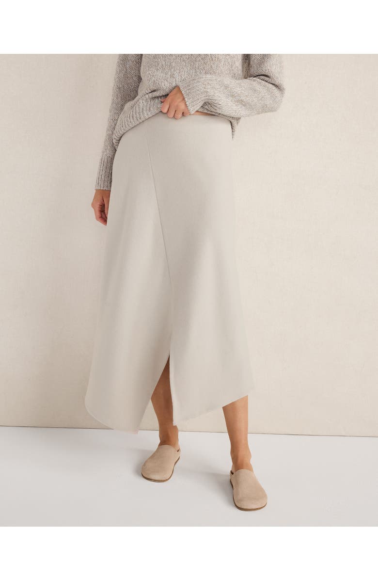 Haven Well Within Wool Blend Split Hem Skirt, Main, color, Frost