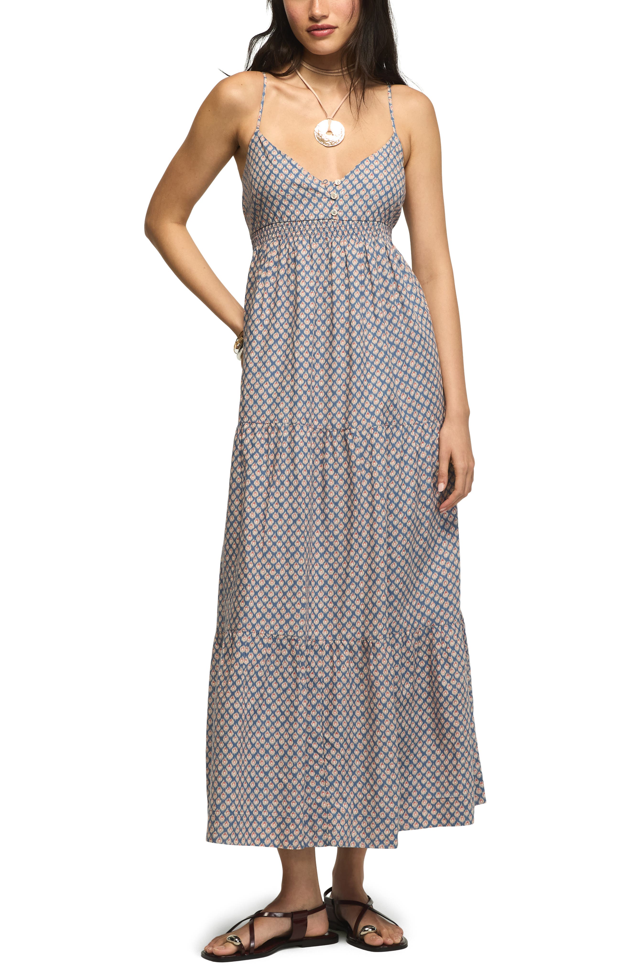 selected BLUE IKAT