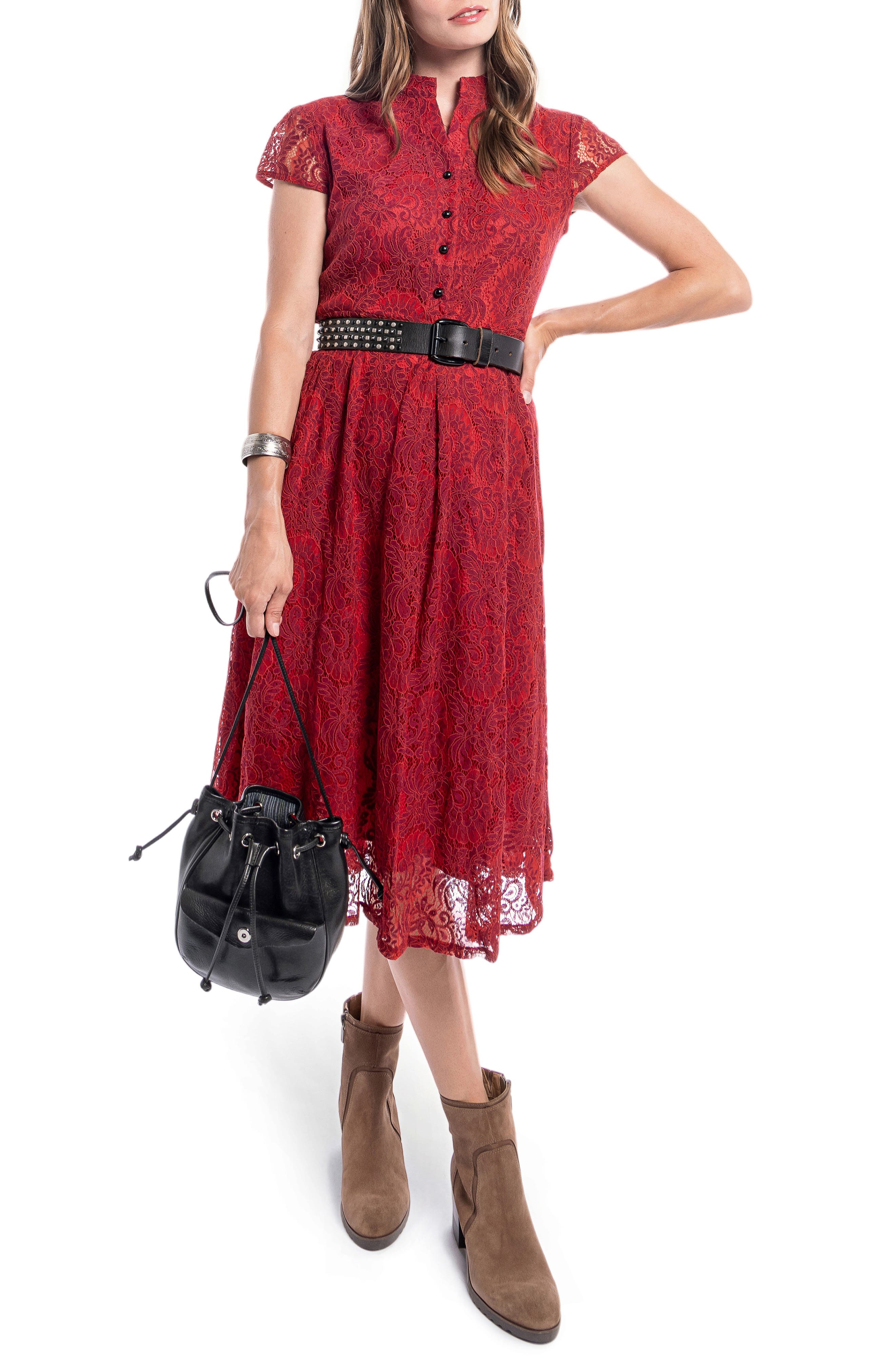 OLD TREND Snapper Crossbody Bucket Bag, Alternate, color, Black