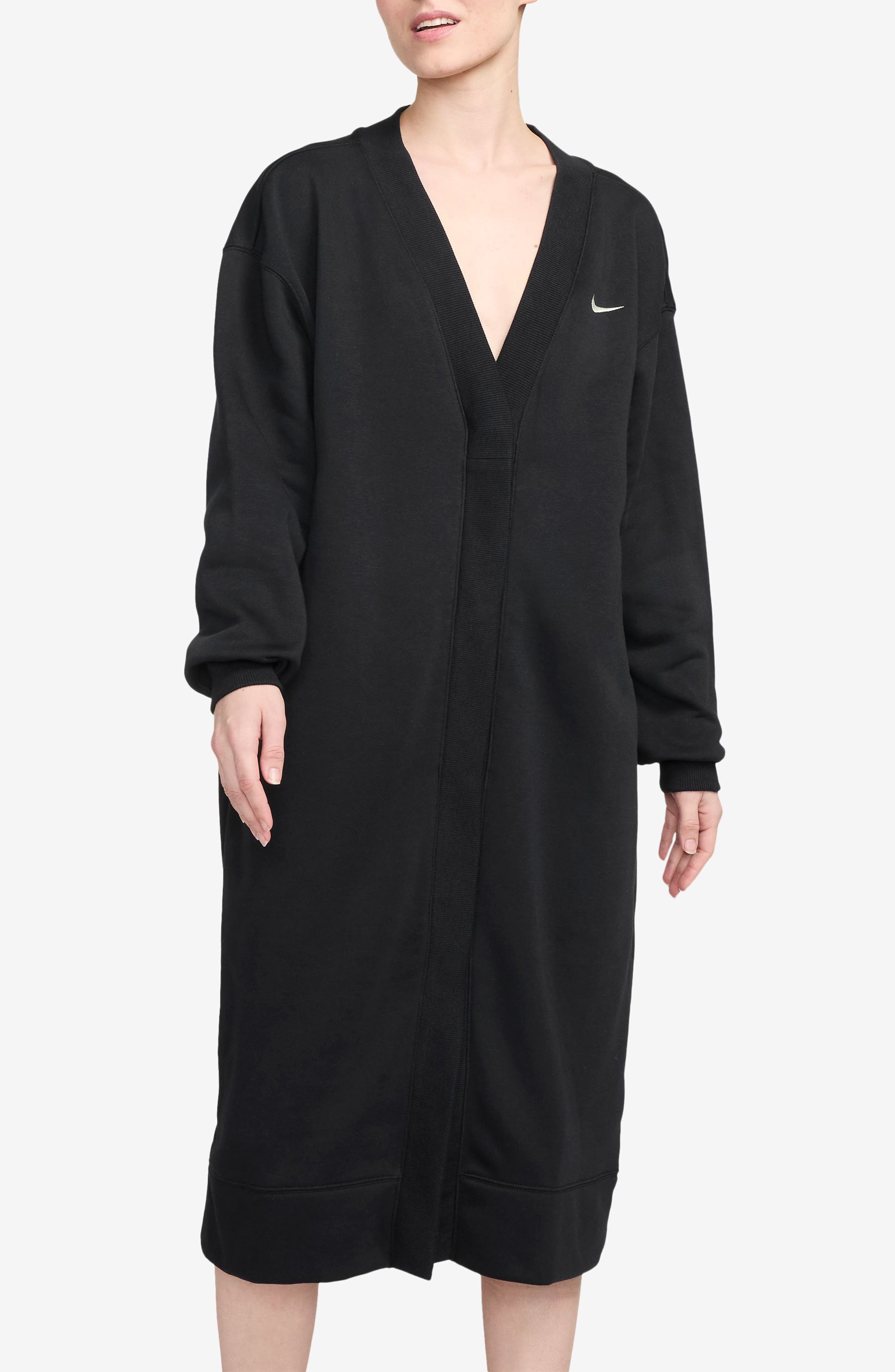 nike long cardigan