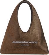Alexander Wang Pike Mini Crystal Hobo Bag