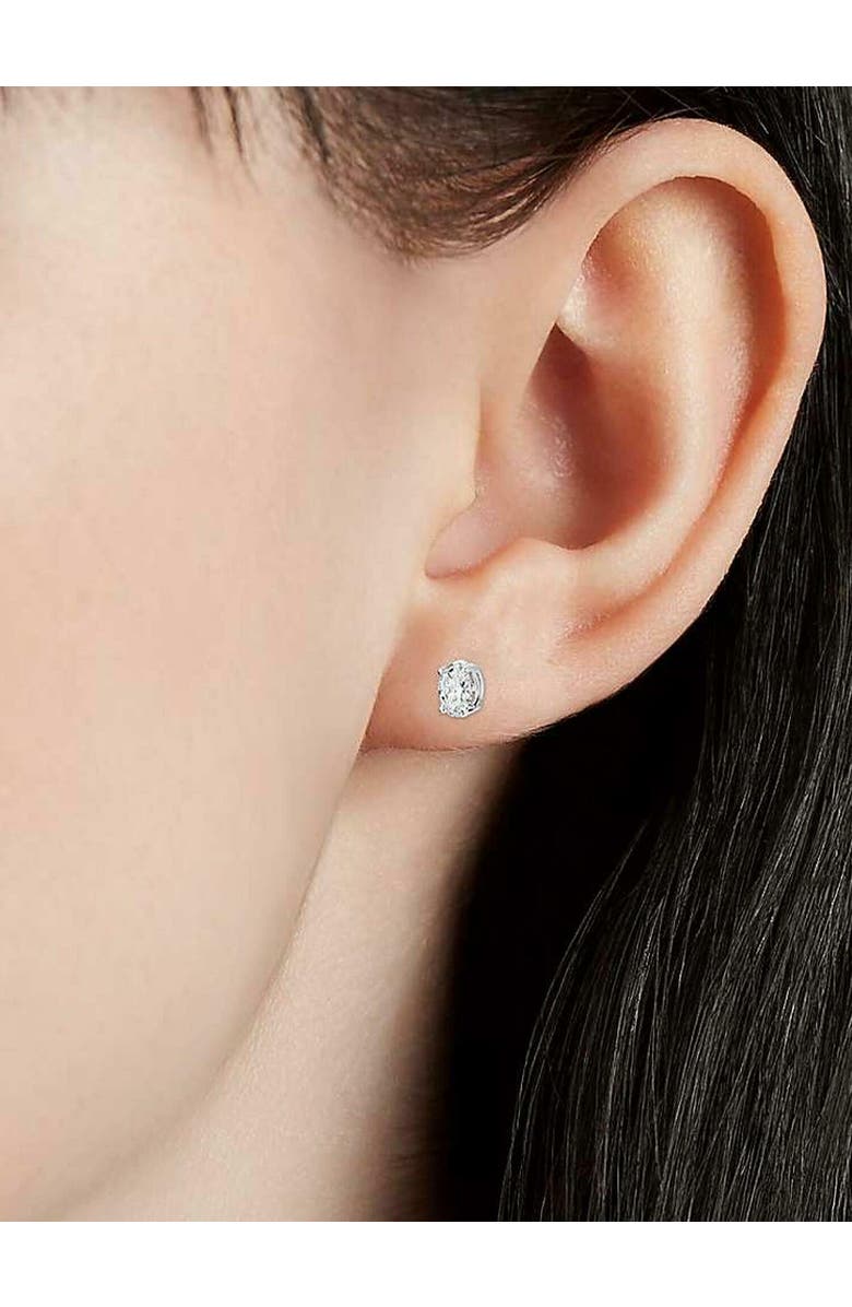 Bliss Diamond VS 3/4Ct Certified Lab Grown Oval Diamond Studs 14k Gold Earrings, Alternate, color,