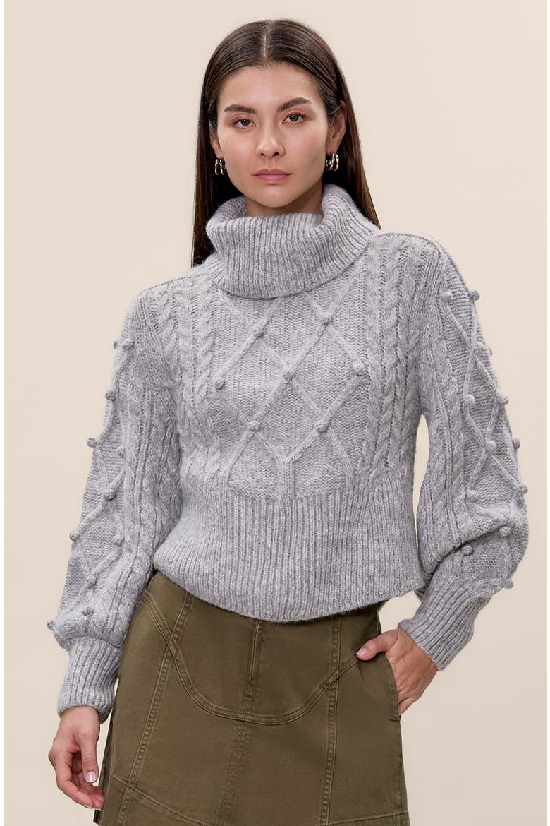 Petra Sweater, Main, color, Light Grey