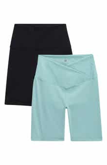 Lux Crossover High Waist Bike Shorts