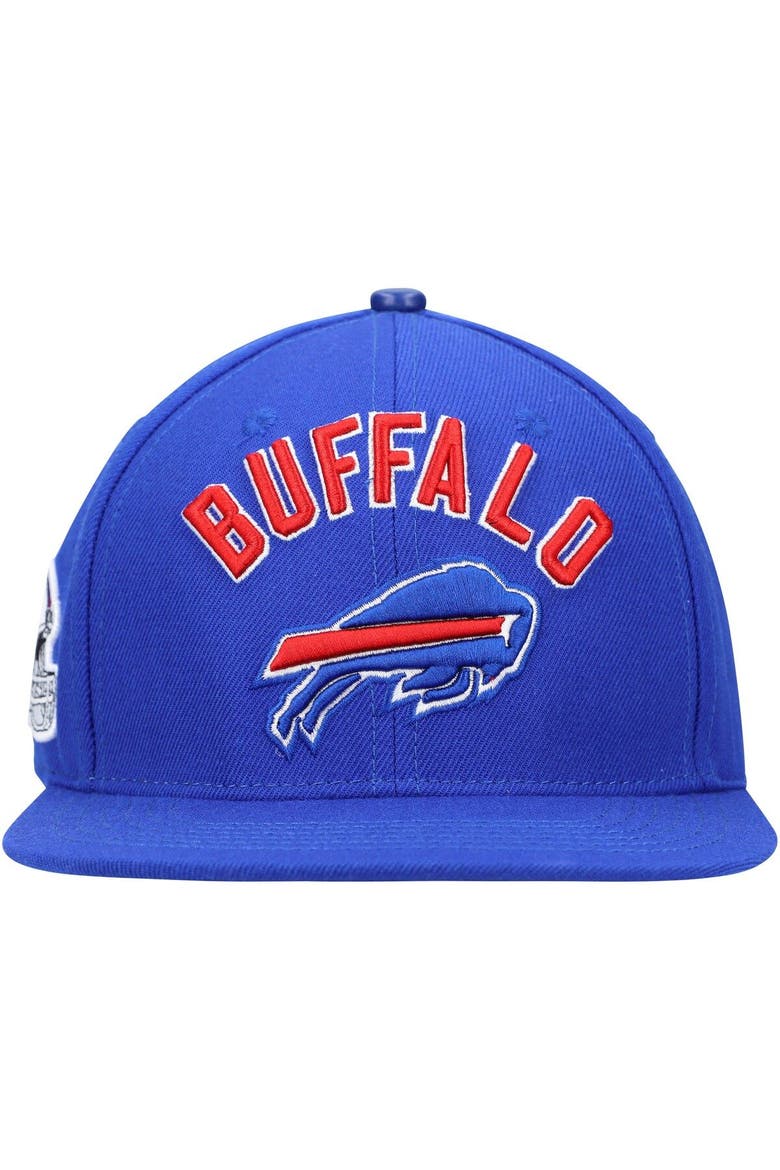 Men's Pro Standard Royal Buffalo Bills Stacked Snapback Hat, Alternate, color, Royal