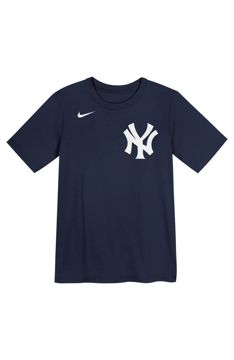 Nike Preschool Nike Aaron Judge Navy New York Yankees Name & Number T-Shirt, Alternate, color, Navy