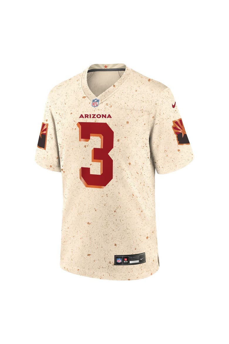 Men's Nike Budda Baker Natural Arizona Cardinals 2025 Rivalries Collection Game Jersey, Alternate, color, Natural