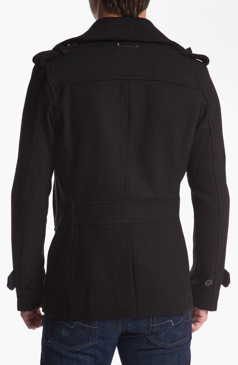 DIESEL<sup>®</sup> 'Wittory' Double Breasted Peacoat, Alternate, color, 