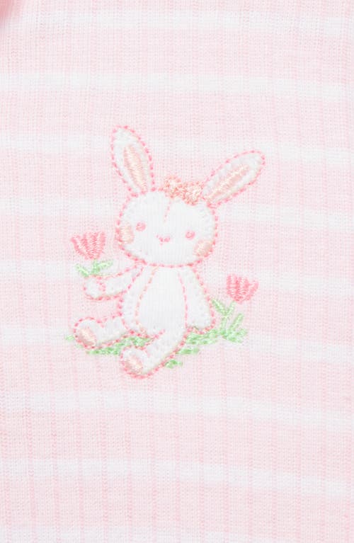 Shop Little Me Cuddly 2-pack Assorted Organic Cotton Footies In Pink