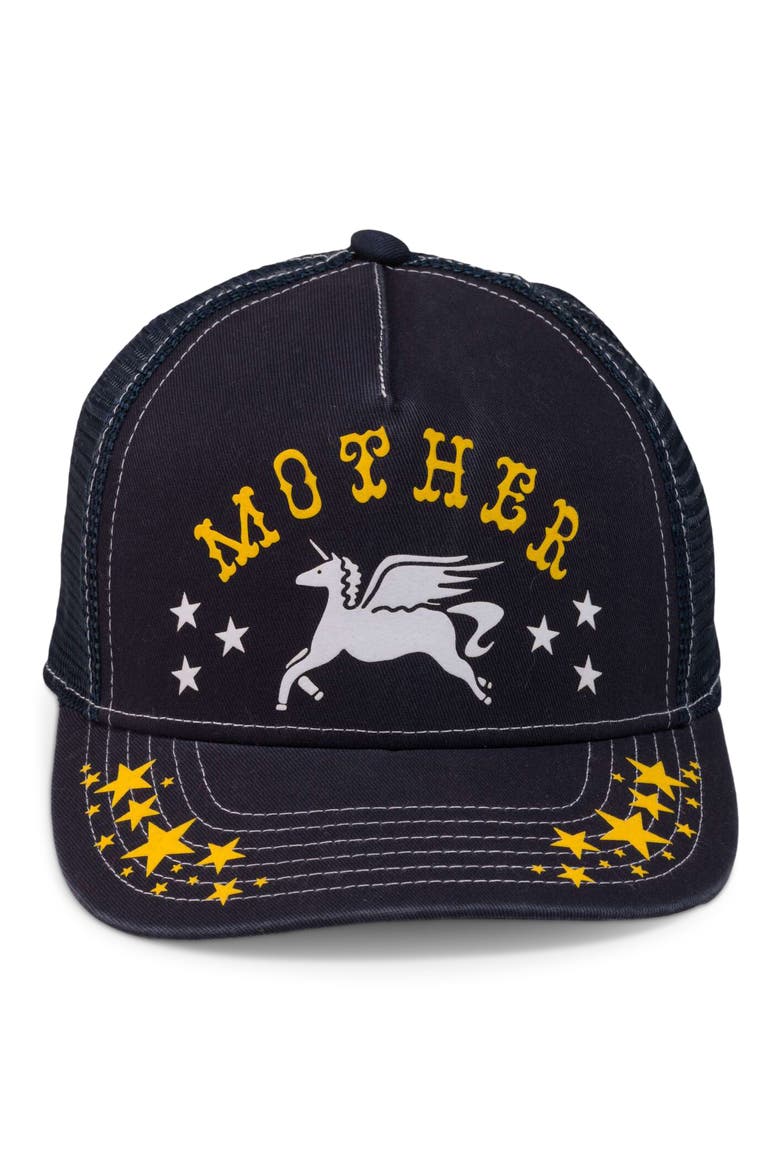 The 10-4 Snapback Trucker Hat, Main, color, PEGASUS
