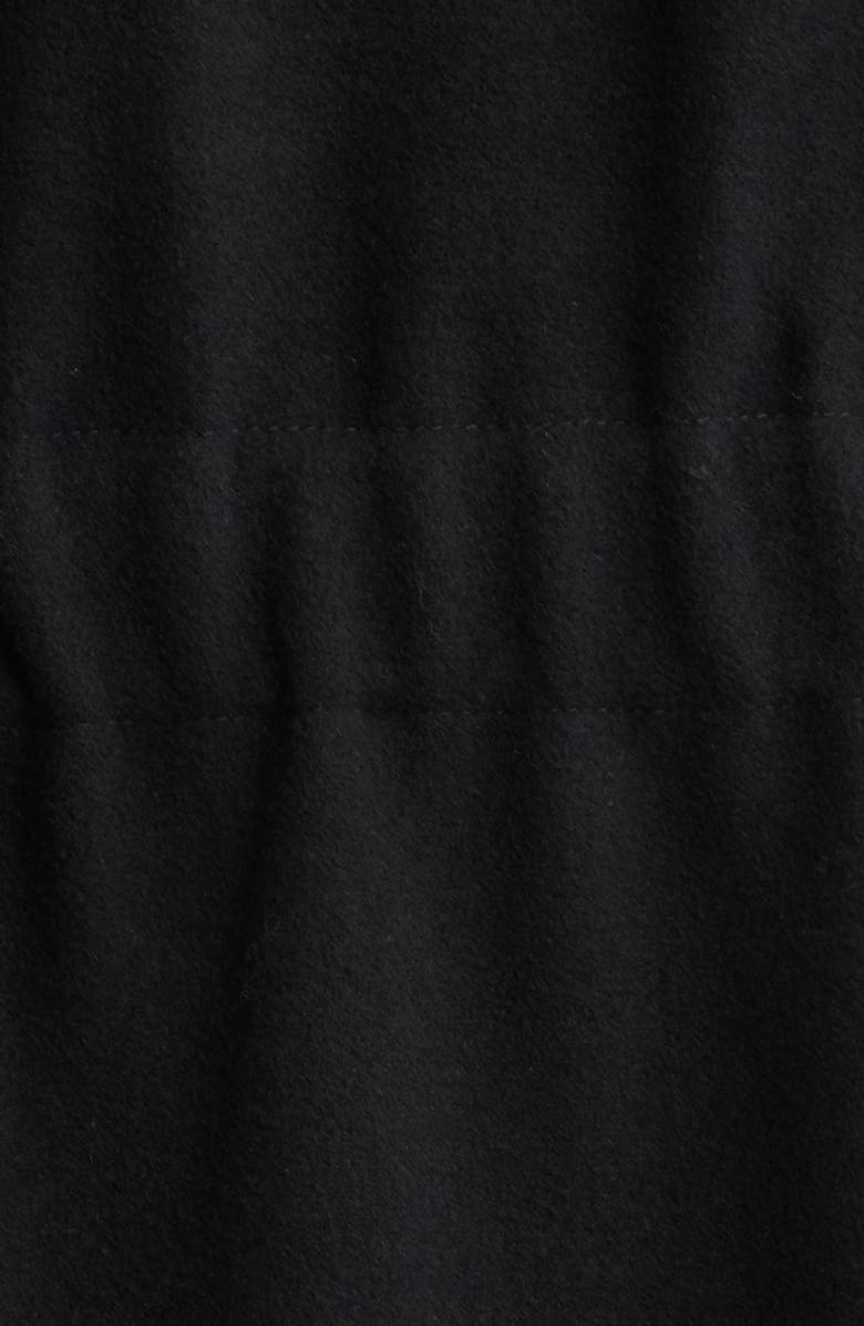 Michael Kors Wool Blend Hooded Coat, Alternate, color, Black