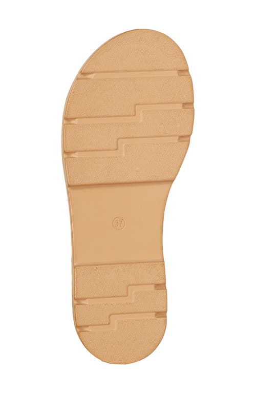 Saint G Kamla Slingback Sandal In Cognac