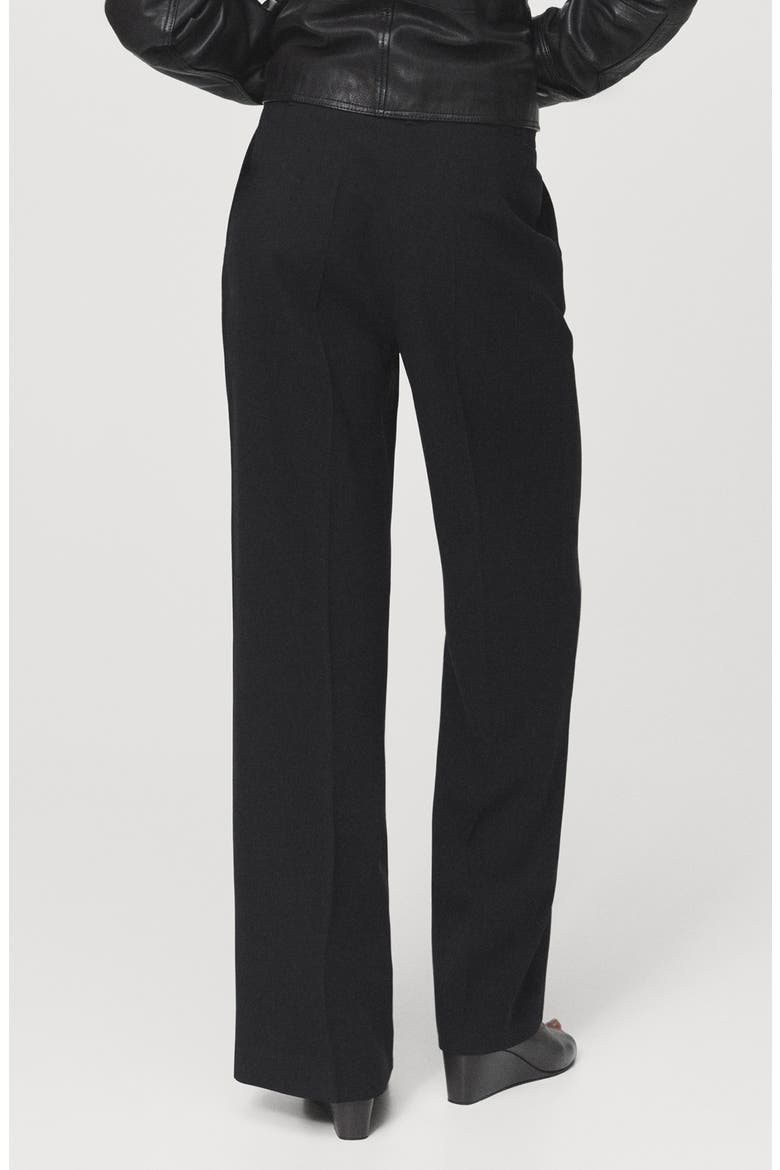Carlos Wide Leg Pants, Alternate, color, BLACK