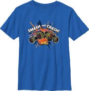 Hot Wheels Boy's Hot Wheels Smash And Crash Graphic T-Shirt