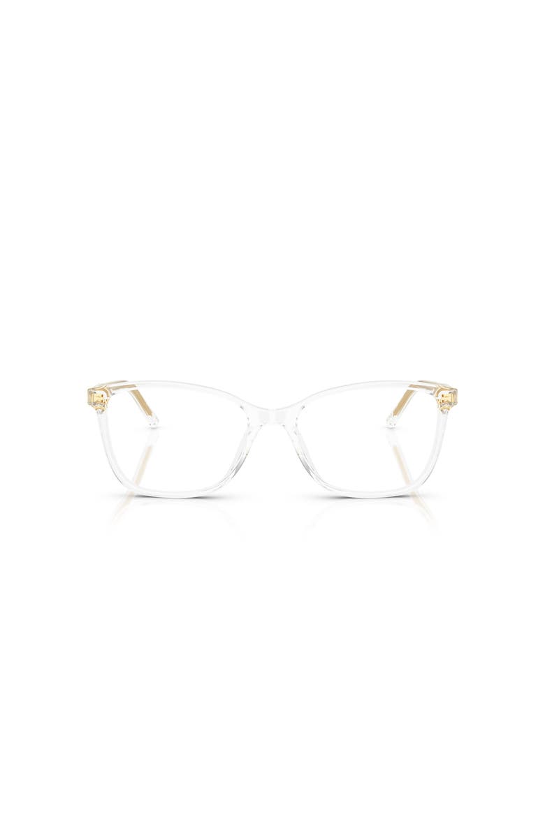 Dolce&Gabbana 52mm Rectangle optical glasses, Alternate, color, Transparent