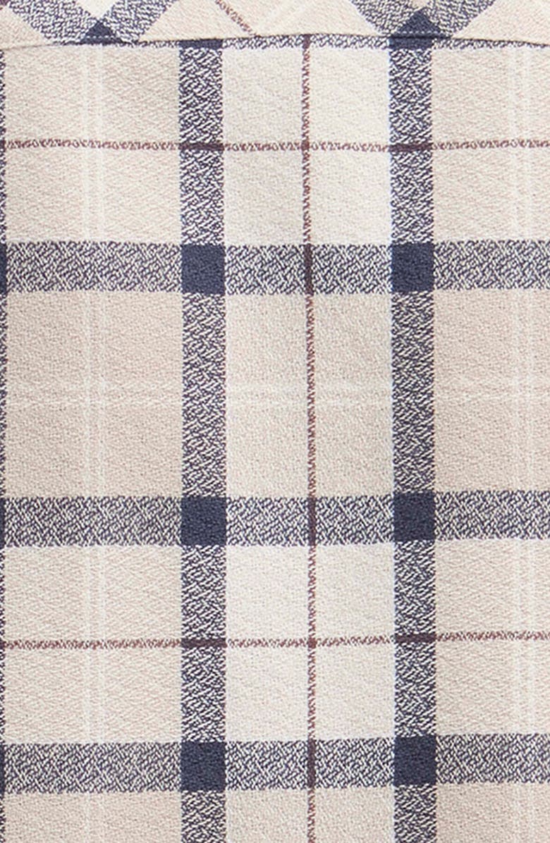 Barbour Vennel Texture Tartan Overshirt, Alternate, color, Oban Mist Tartan