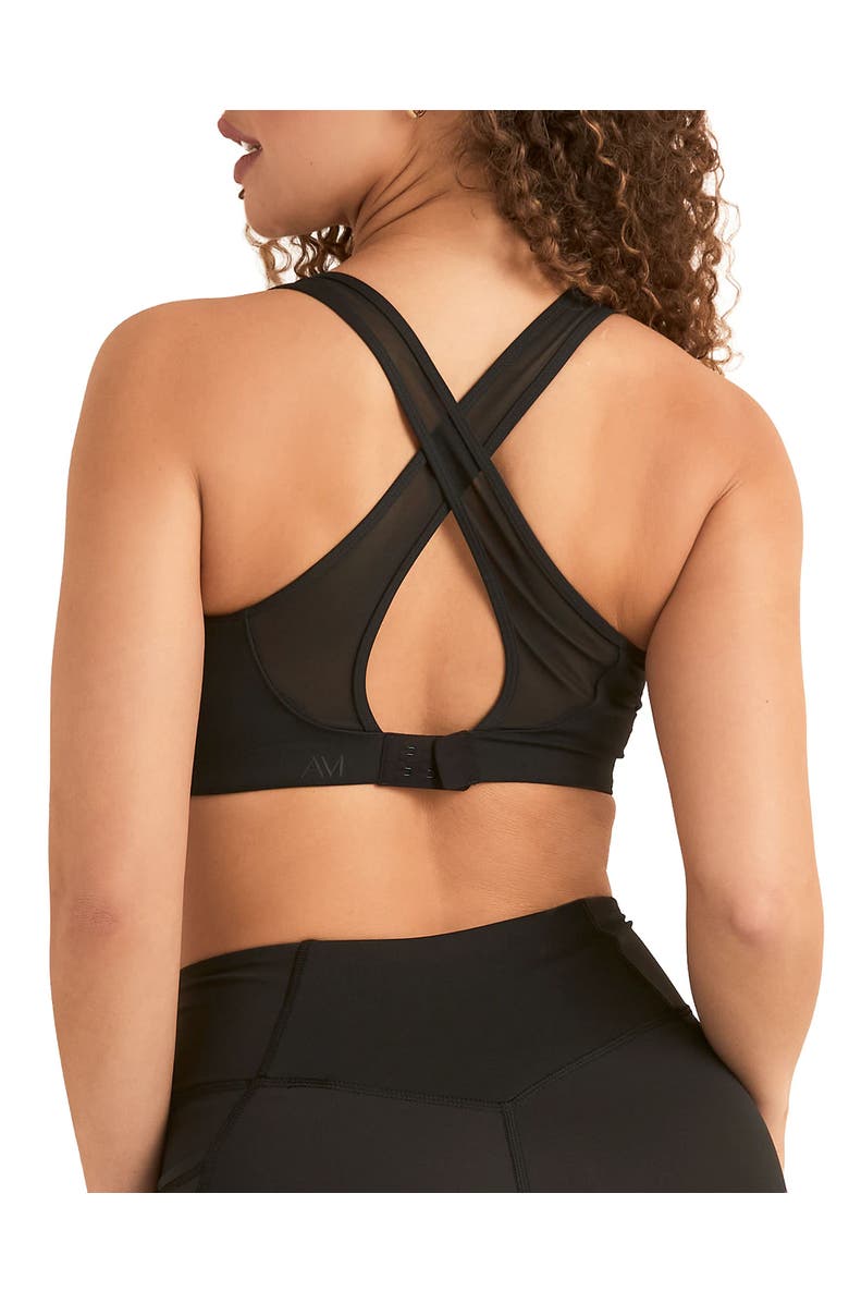 Adore Me Aura Sports Bra, Alternate, color, Black