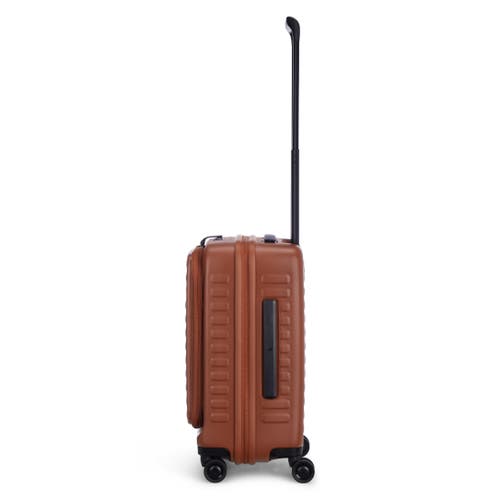 Lojel Cubo Small Carry-on 21 Inch Lightweight Luggage In Brown