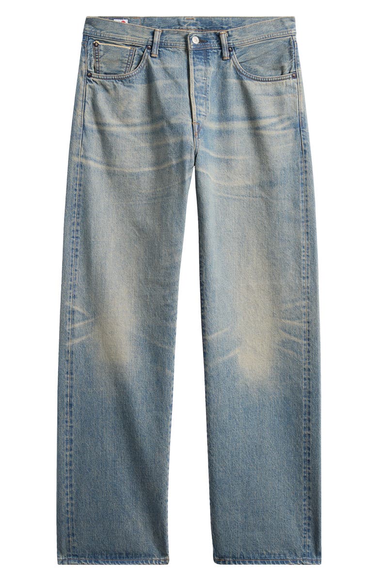 EDWIN Wide Straight Leg Jeans, Main, color, Kamakura