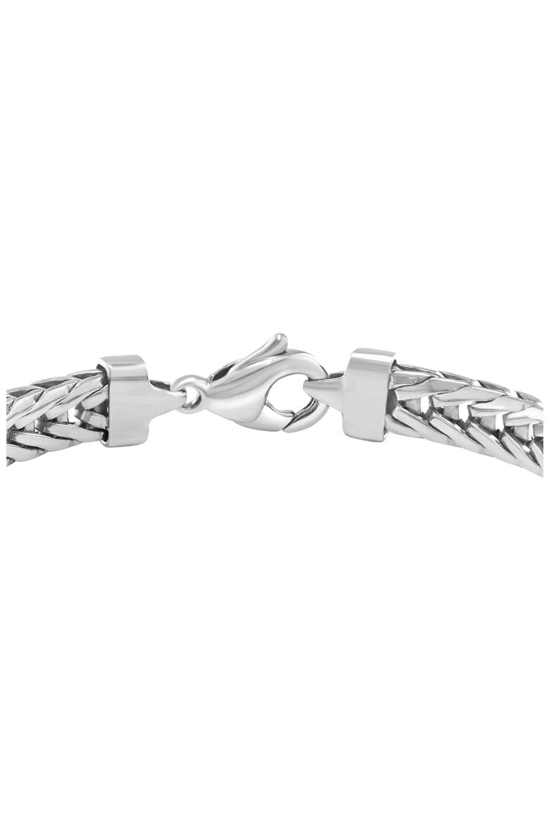 Sterling Silver Herringbone Chain Bracelet, Alternate, color, SILVER