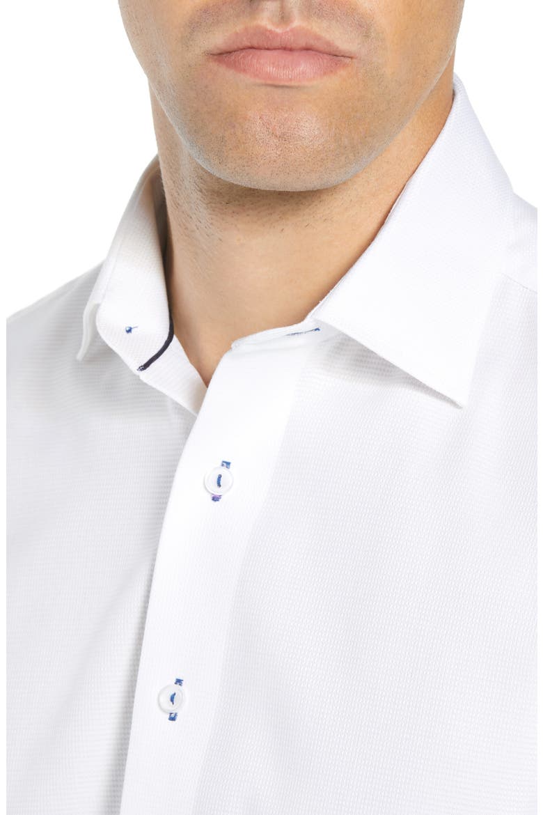 Regular Fit Solid Dress Shirt, Alternate, color, WHITE