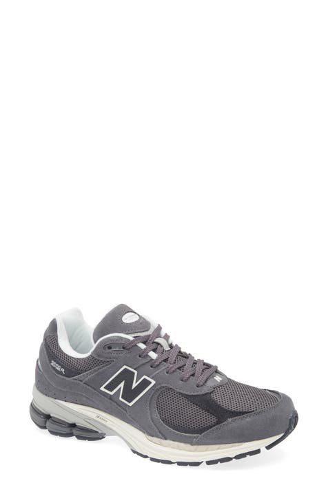 Grijze new shops balance sneakers