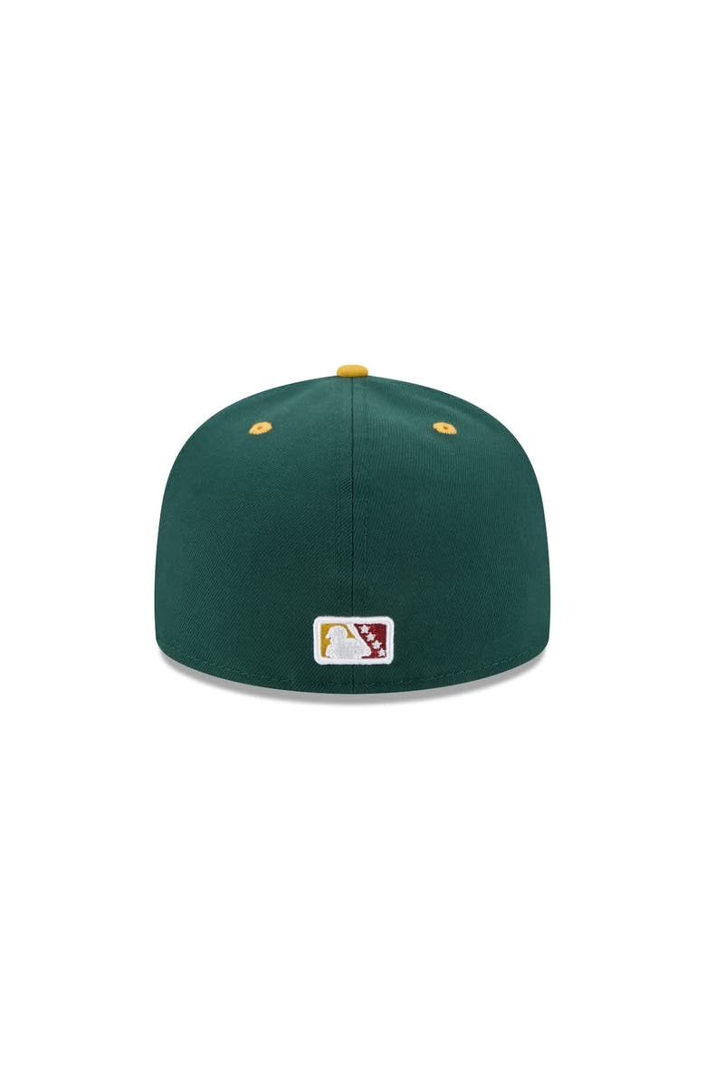 New Era Men's New Era Dark Green Altoona Curve Theme Nights 59FIFTY Fitted Hat, Alternate, color, Dark Green