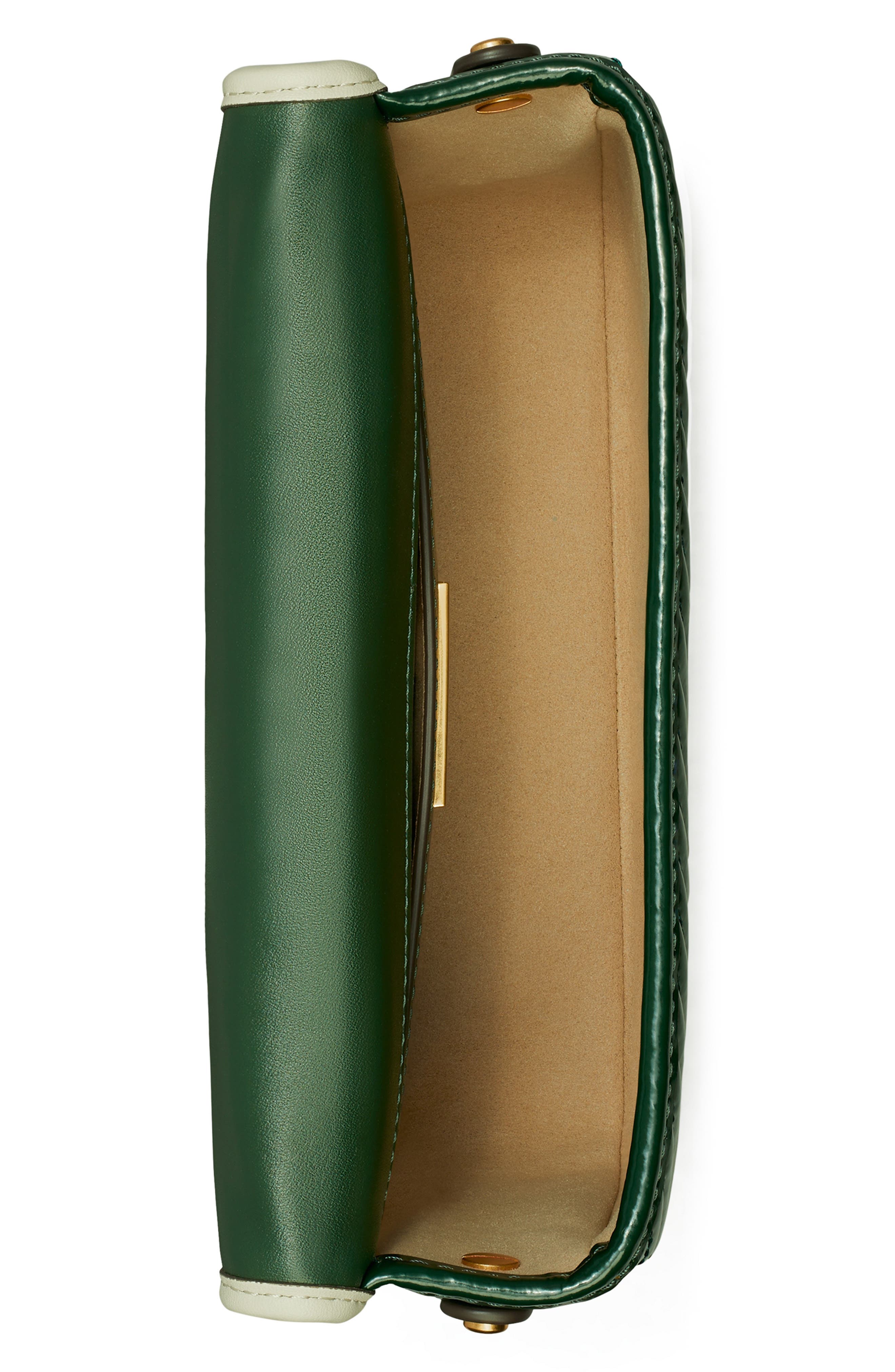 Tory Burch Robinson Quilted Leather Shoulder Bag, Alternate, color, 